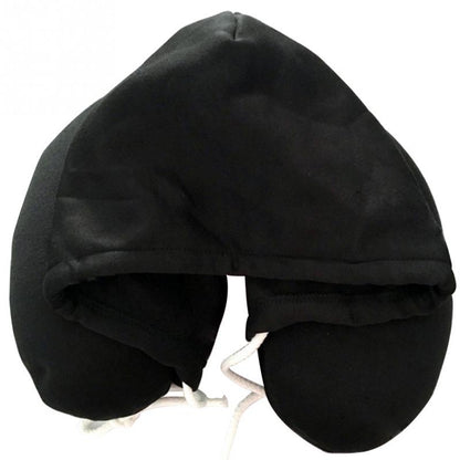 U shaped Neck Pillow soft Hooded Neck pillow for Travel