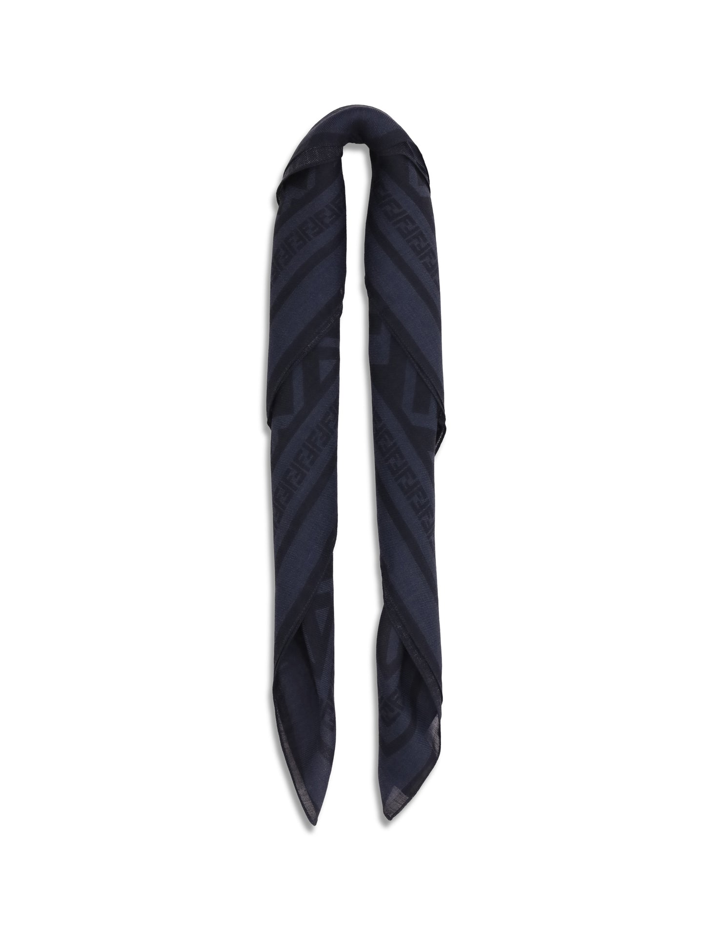 Scarf FF Wool-Silk Abisso