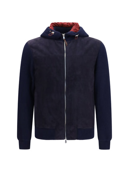 Knit Jacket English Navy