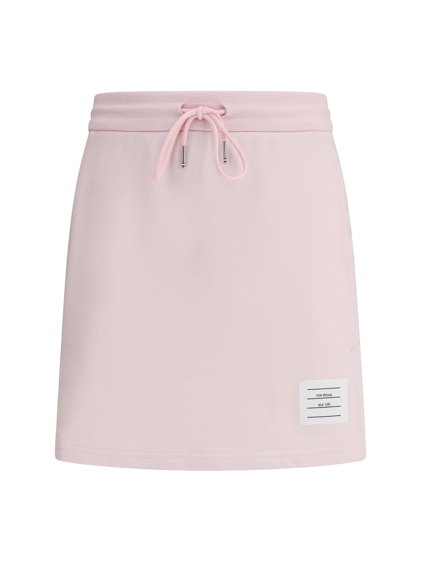 Mini Skirt Light Pink Cotton