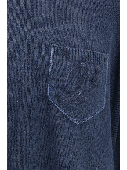 Crew Neck Sweater Navy Blue