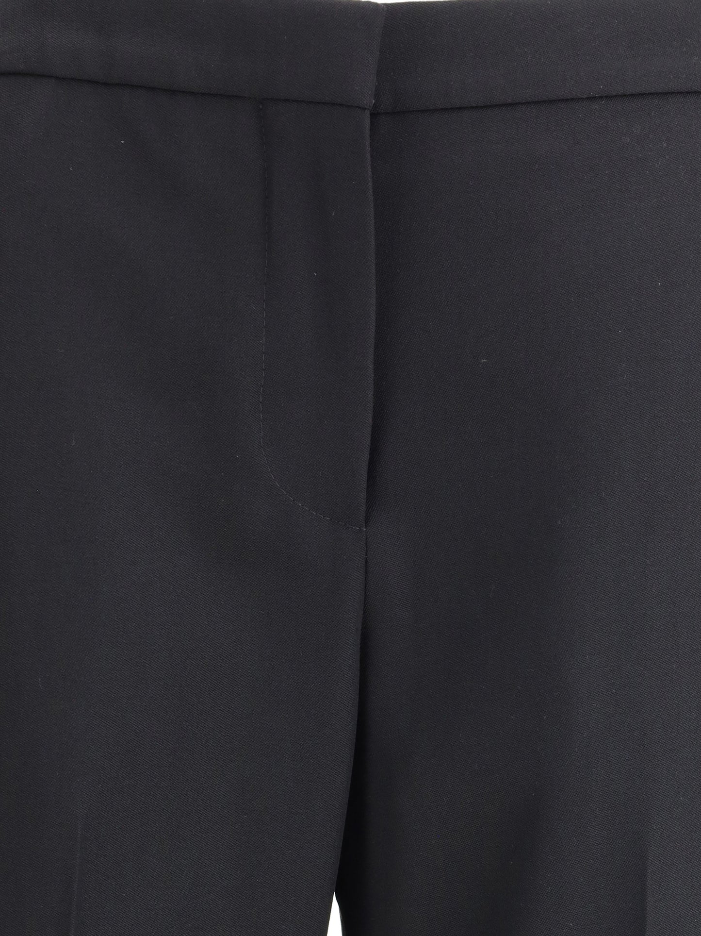 Bootcut Trousers Black