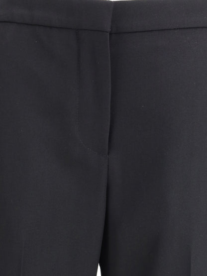 Bootcut Trousers Black