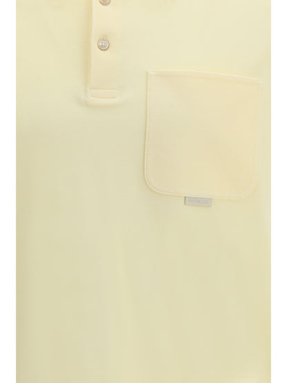 Polo Shirt Pastel Yellow