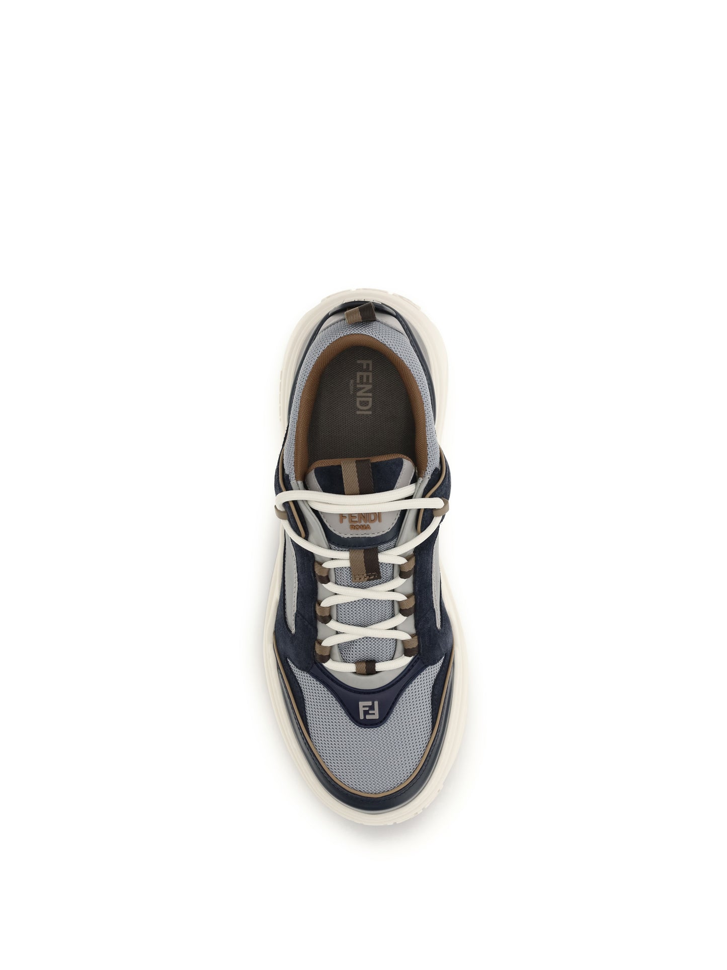 Sneakers Force Calf Leather Blue/Vapour Grey/Tabac