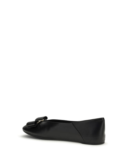 Ballerina Flats Vara Bow Black