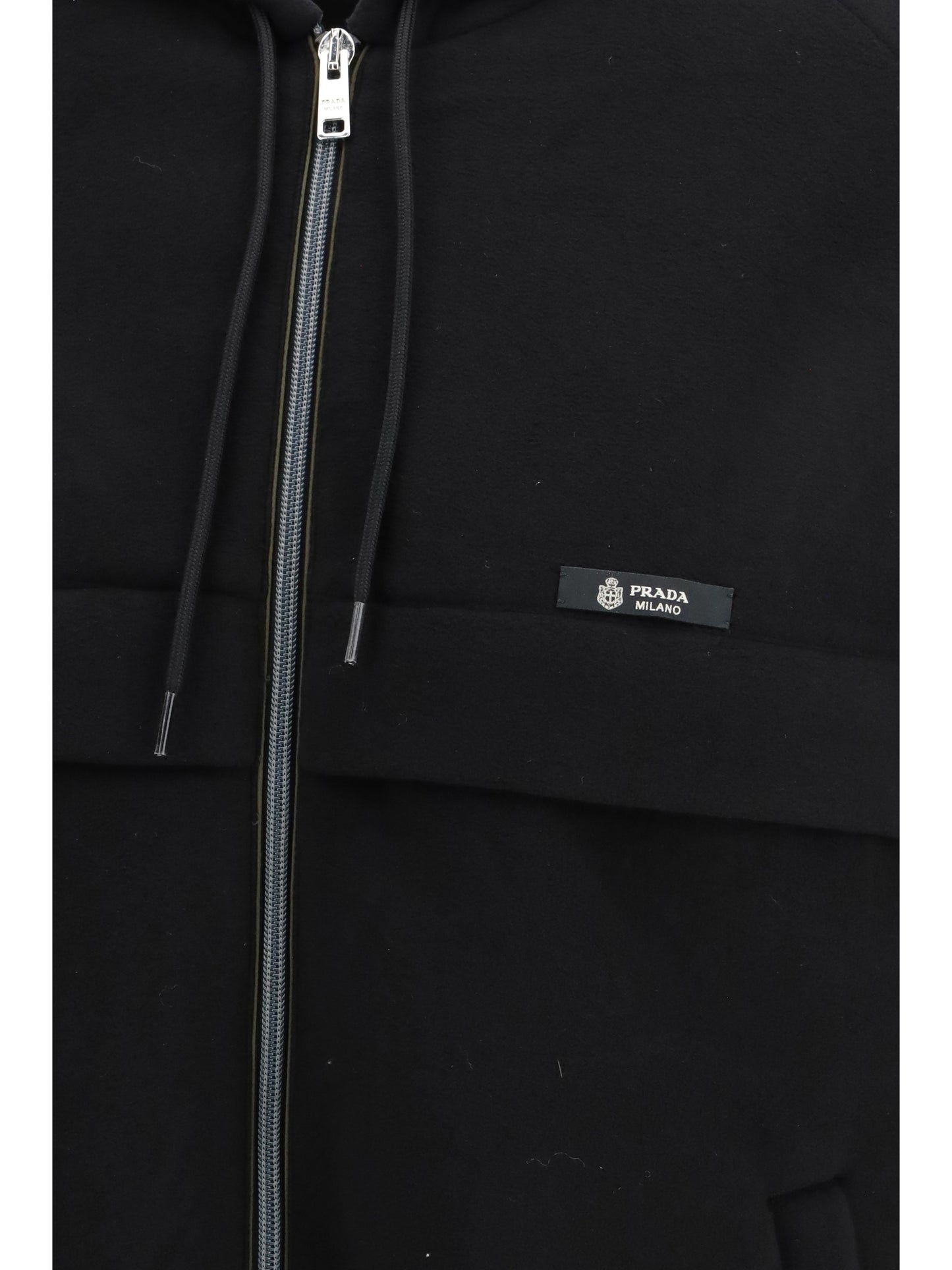 Hooded Blouson Black