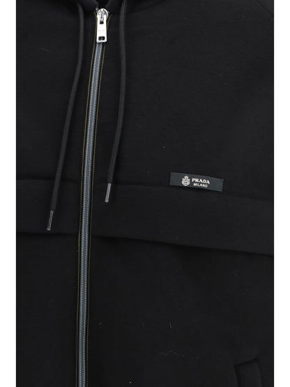 Hooded Blouson Black