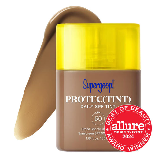 Protec(tint) Daily SPF Tint SPF 50 Sunscreen Skin Tint with Ectoin - Lightweight, Buildable Coverage, Natural Finish