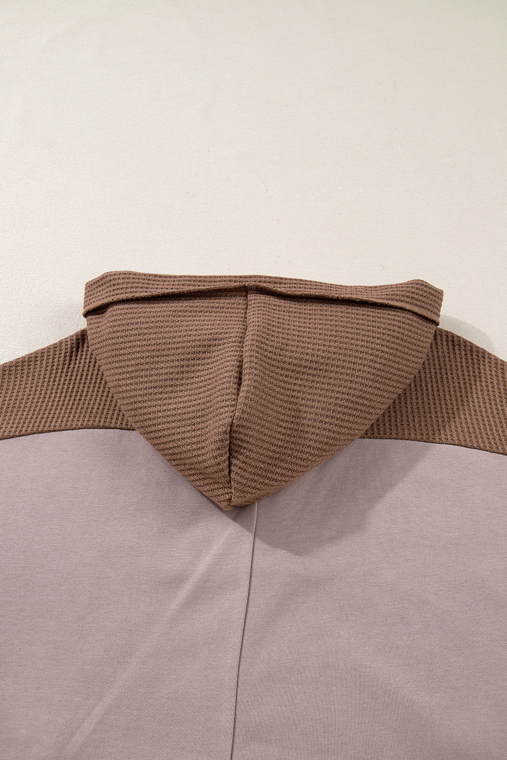 Threaded Pear Alessia Exposed Seam Casual Hoodie