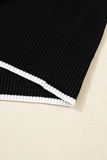 Threaded Pear Malaysia accent Holiday Cropped Sweater