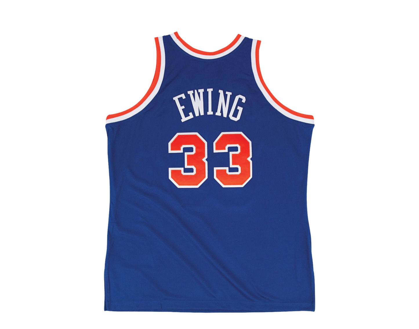 Mitchell and Ness Nba Authentic Road Jersey New York Knicks 1991 Patrick Ewing Mens