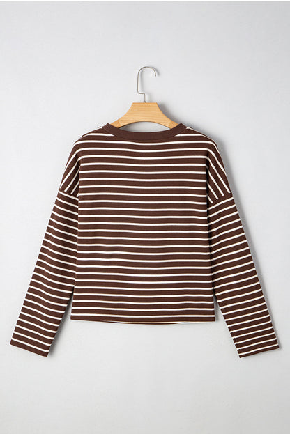 Brown Stripe-