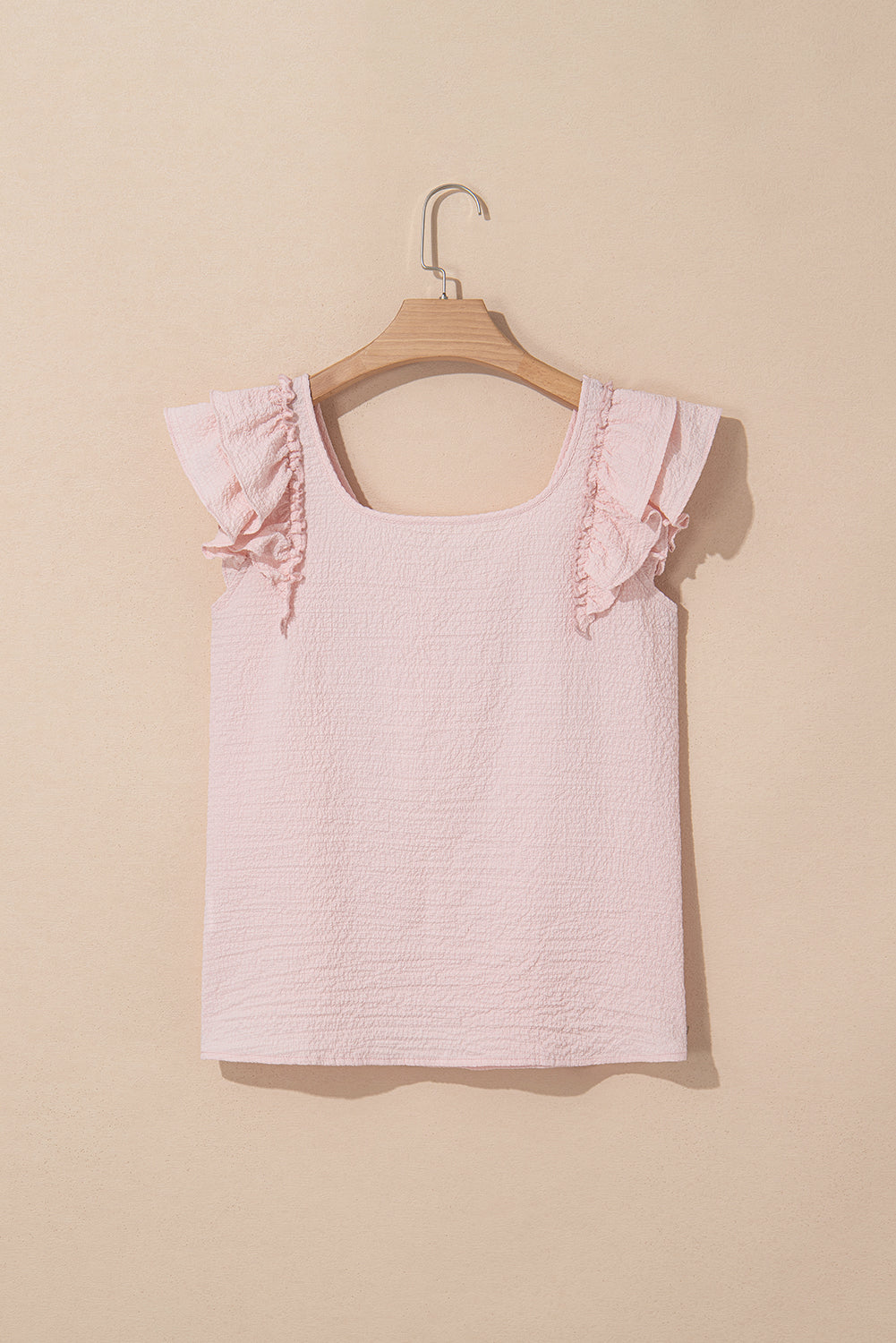 Threaded Pear Katelyn Textured Bow Knot Blouse