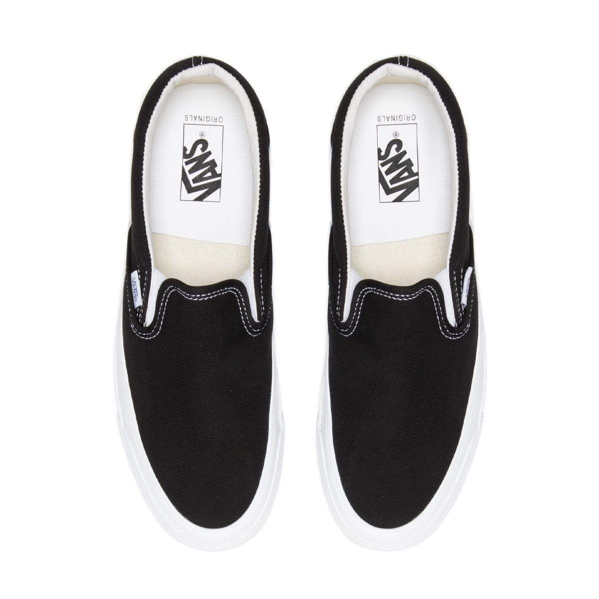 Men's Vans Vault Og Classic Slip-On Lx 'Canvas Black White'