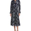 NAVY METALLIC JACQUARD