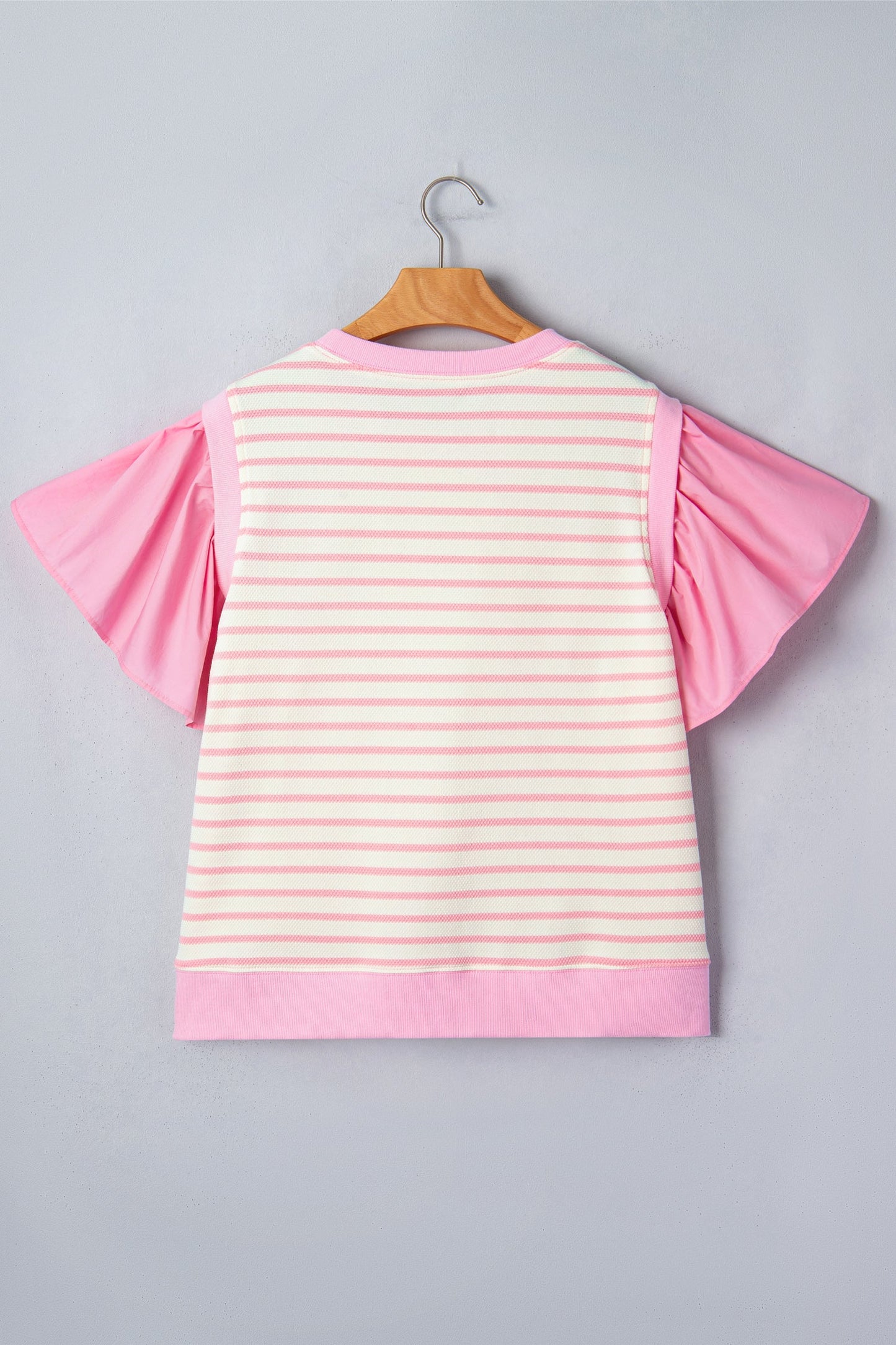 Threaded Pear Hope Short Sleeve Patchwork Blouse