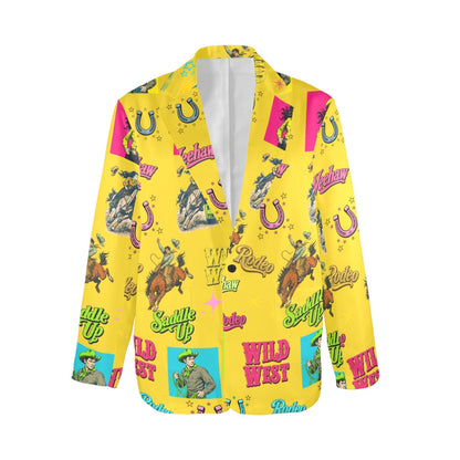 Baha Ranch The Last Roundup Blazer in Mustard