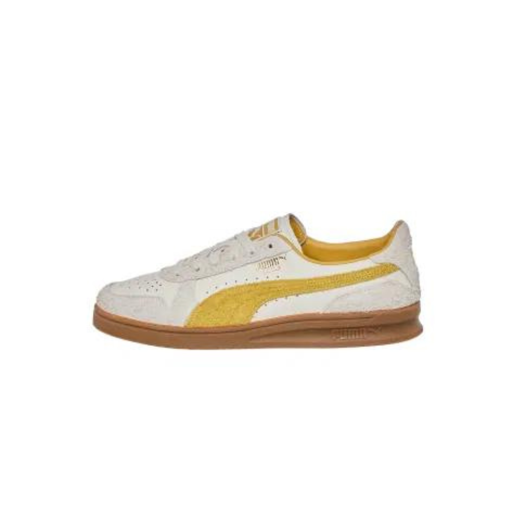 PUMA Indoor Neverworn IV Men's Sneakers — Ivory Suede Low-Top