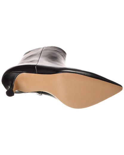BLACK LEATHER-