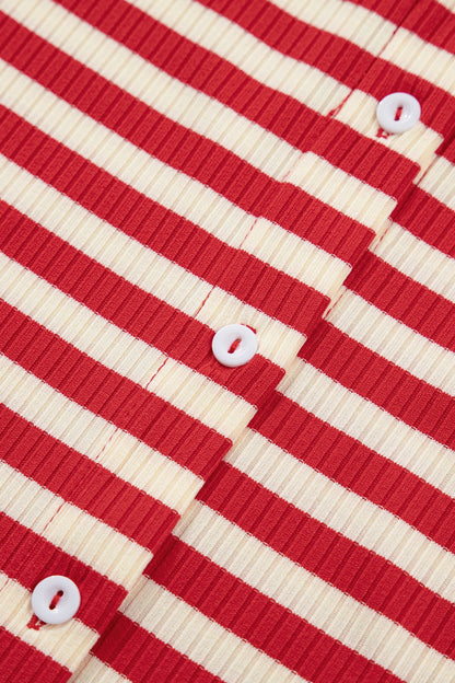 Threaded Pear Monica Ribbed Knit Tank Top