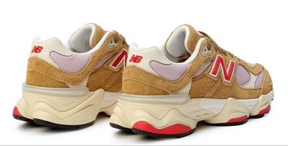 Grade School New Balance 9060 - Great Plains/True Red