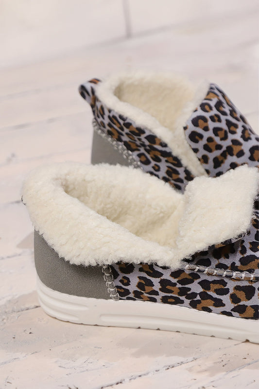 Threaded Pear Madison Flat Winter Fur Boots