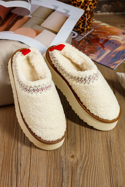 Threaded Pear Olivia Thick Sole Snow Boots