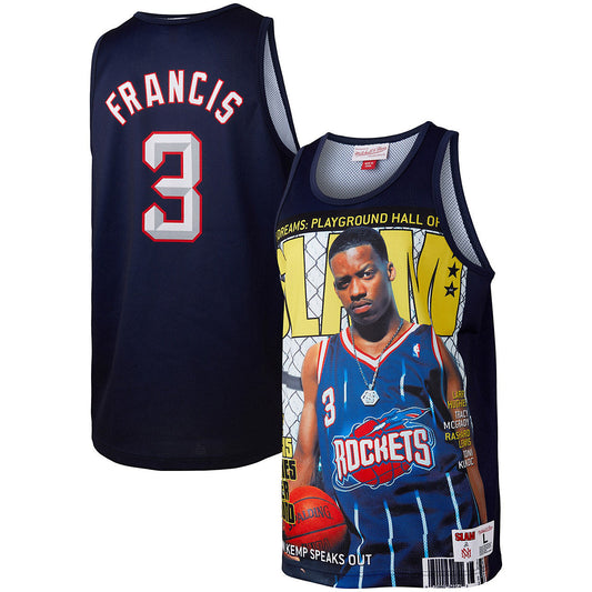 Men's Mitchell & Ness Slam Sublimated Tank Rockets Steve Francis