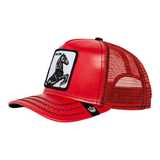 Goorin Bros Cherry Mustang Women Trucker Hat Red