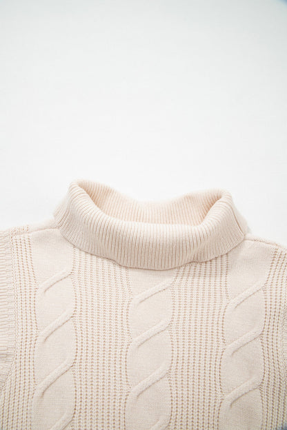 Threaded Pear Zaylee Ruffled Short Sleeve Sweater