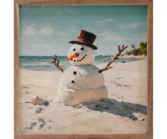 Kendrick Home Beach Snowman