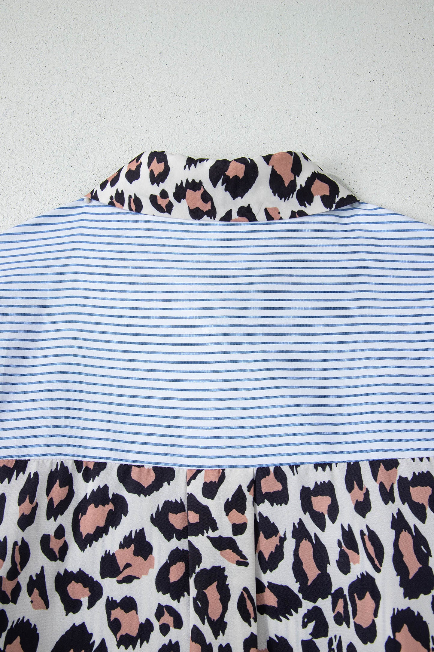Threaded Pear Aleia Chest Cuffed Sleeve Shirt