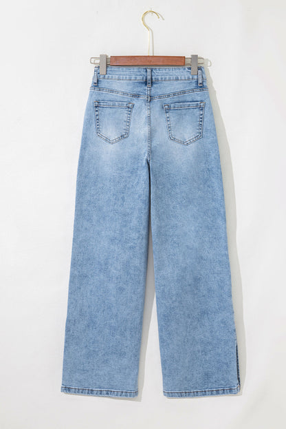 Threaded Pear Noah Rise Drawstring Casual Jeans