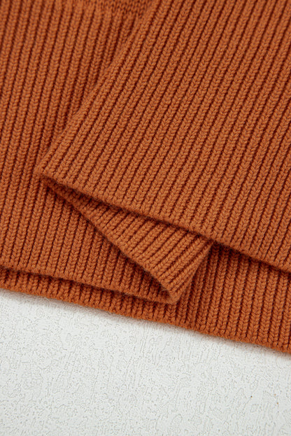 Threaded Pear Abigail Trim Drop Shoulder Sweater