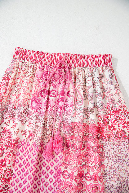 Threaded Pear Tasora Elastic Waistband Maxi Skirt