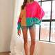 CAMEL/HOT PINK/JADE