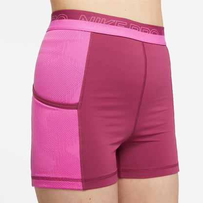Nike Women's Pro High-Waisted 3" Training Shorts With Pockets