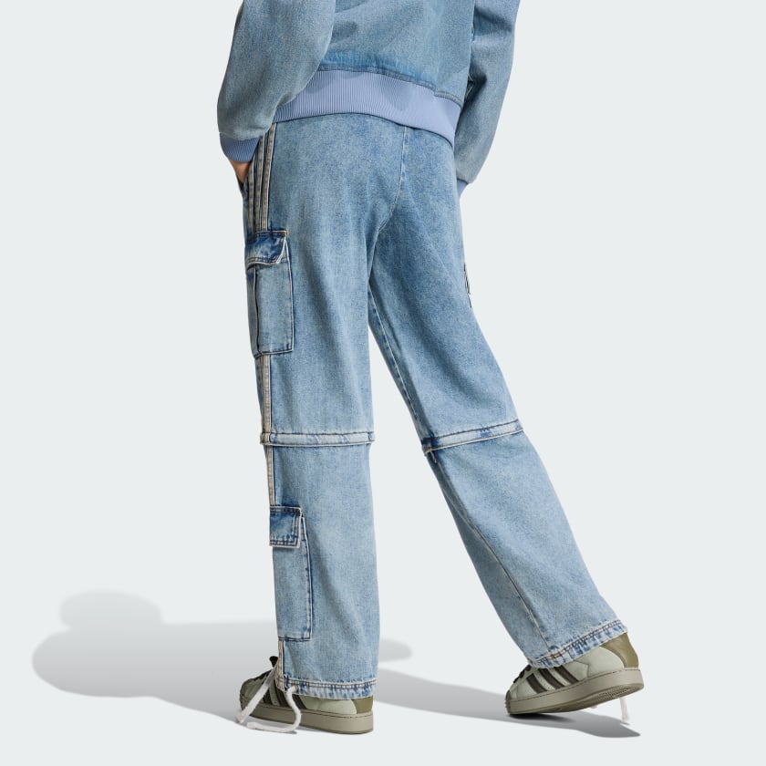 Worn Blue Denim-