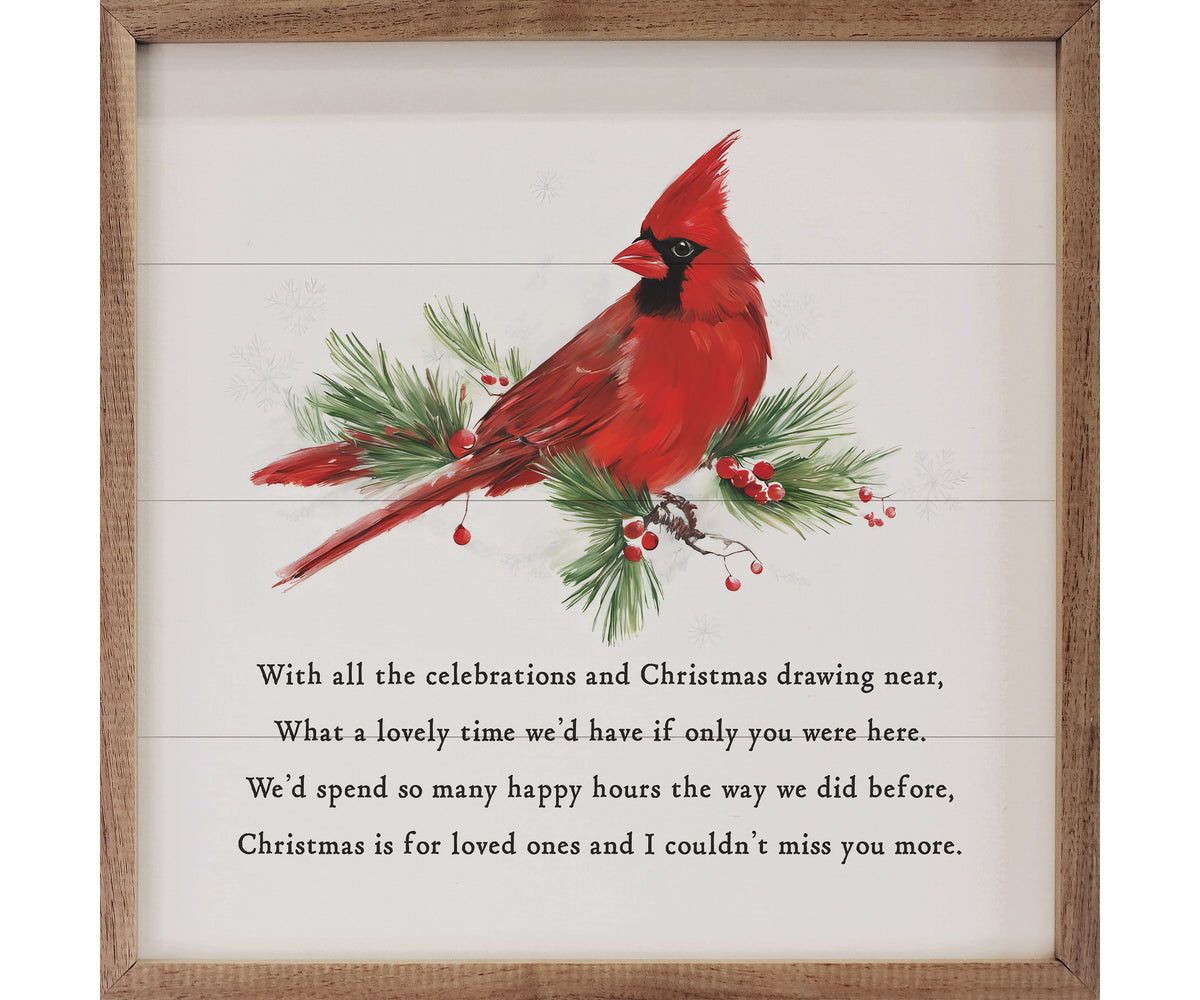 Kendrick Home Christmas Drawing Near Cardinal White