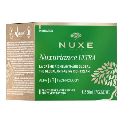 Nuxe Nuxuriance Ultra Anti-Aging Face Cream: Rich Hydration for Mature, Dry Skin | Wrinkle Reduction, Firming | Luxury Skincare - 1.69 fl oz