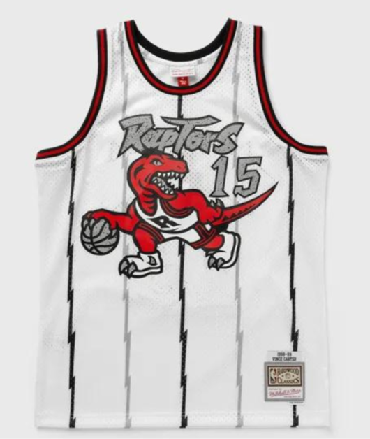 Mitchell & Ness Men's Cracked Cement Swingman Jersey Raptors 1998 Vince Carter Jerseys