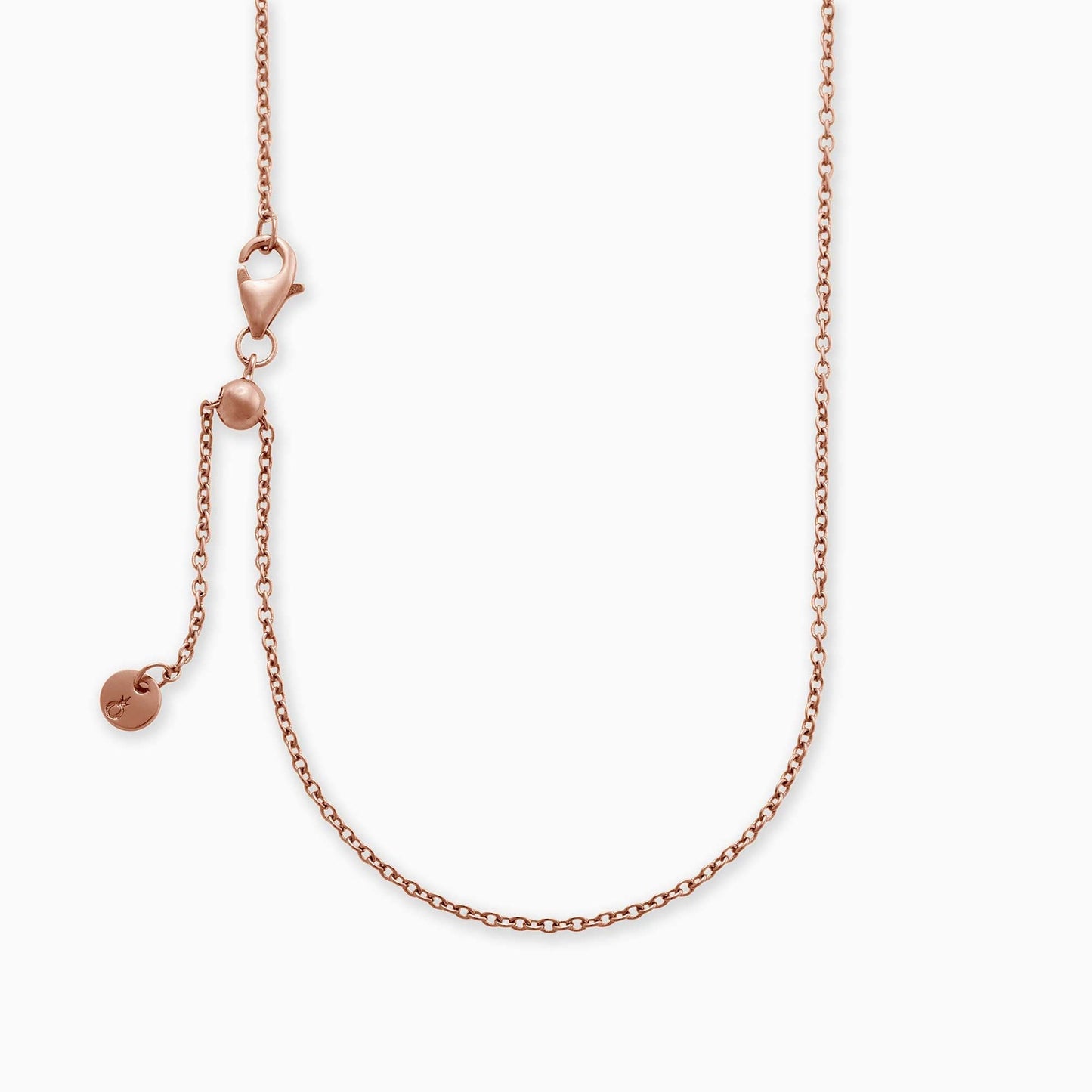 Mint & Lily Italian Milano Sterling Silver Adjustable Chain Necklace