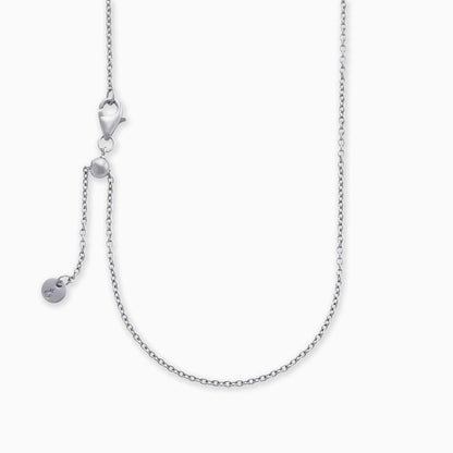 Mint & Lily Italian Milano Sterling Silver Adjustable Chain Necklace