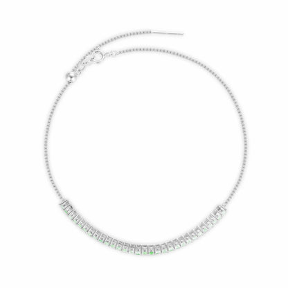 Emerald Cuff Bracelet