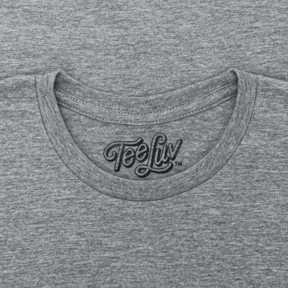Coors Banquet Beer Rodeo Bull Front and Back Print T-Shirt - Athletic Gray Heather