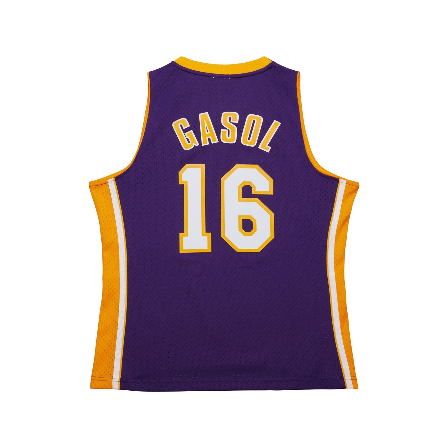 Men's Mitchell & Ness NBA Dark Jersey Lakers 2009 Pau Gasol