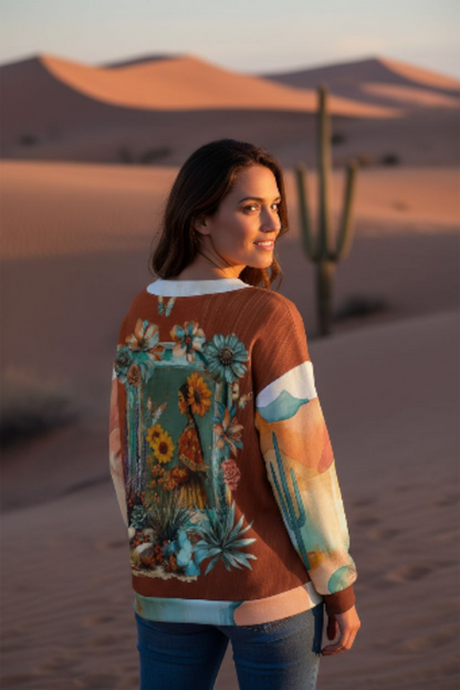 Baha Ranch Colores de Mexico Fantasia Drop Shoulder Cardigan