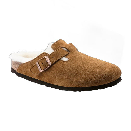 Birkenstock Boston Shearling Regular Width Sandals