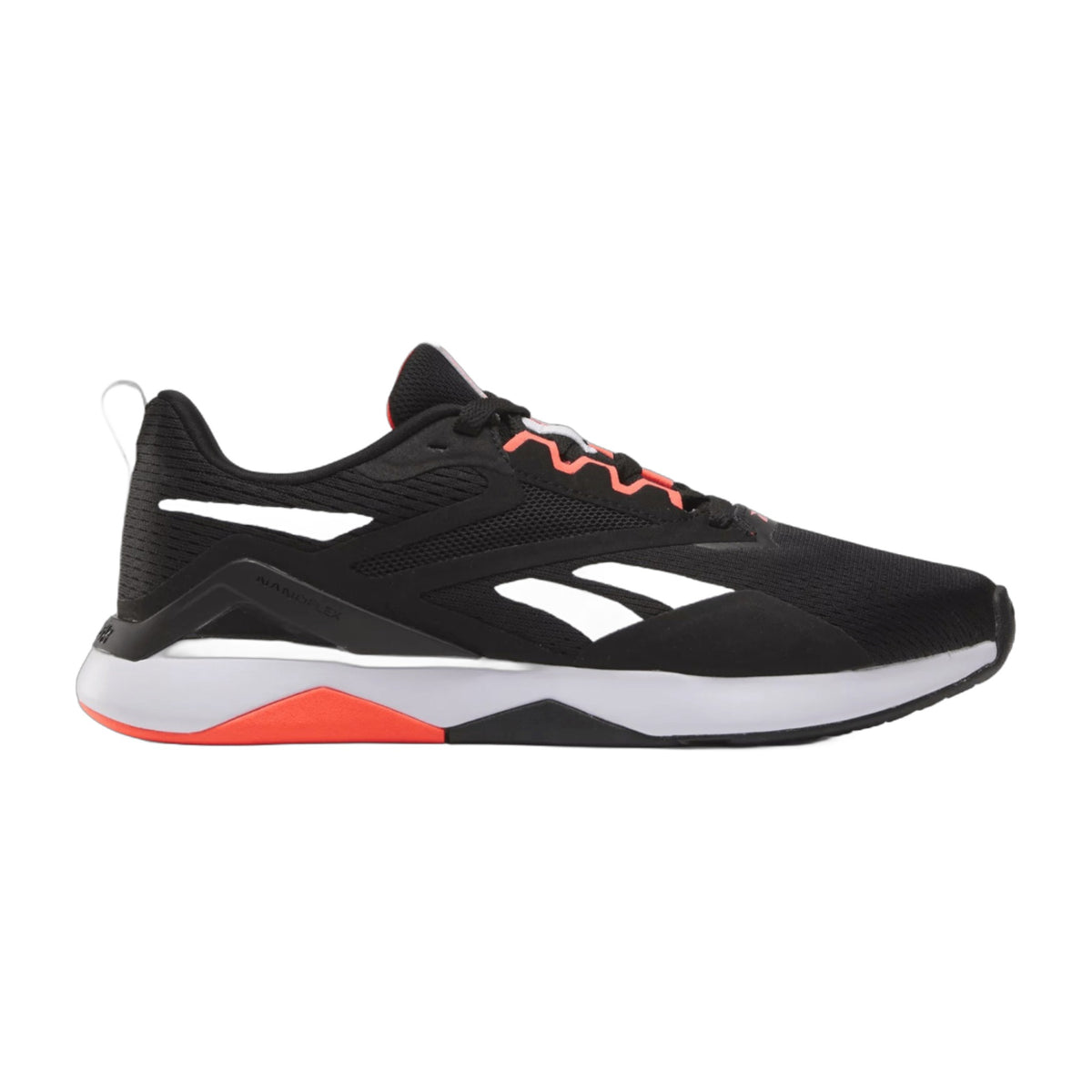 Reebok Men's Nanoflex Tr 2 Shoes - Cblack/Ftwwht/Orgfla